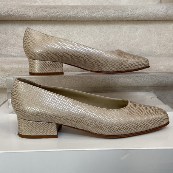 bally leather low heel pumps - Picture 2 of 15